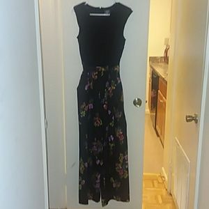 Black and Floral Bodysuit!